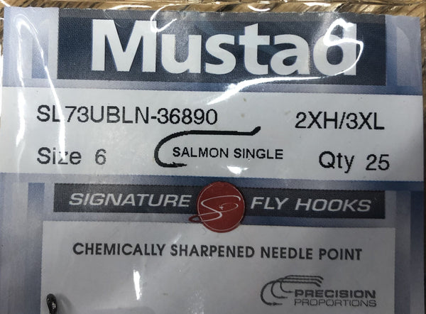 HOOKS - MUSTAD SL73-36890 Signature Fly Hook – La Flyshop Du North