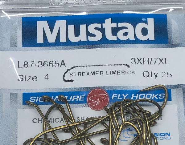 Mustad 36680 Streamer Hooks Size 10
