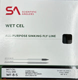 FISHING LINE - SCIENTIFIC ANGLERS ''WET CEL'' SINKING FLY LINE MIST GREEN