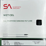 FISHING LINE - SCIENTIFIC ANGLERS ''WET CEL'' SINKING FLY LINE MIST GREEN