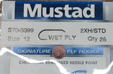 HOOKS - MUSTAD S70-3399 Wet Fly Hook