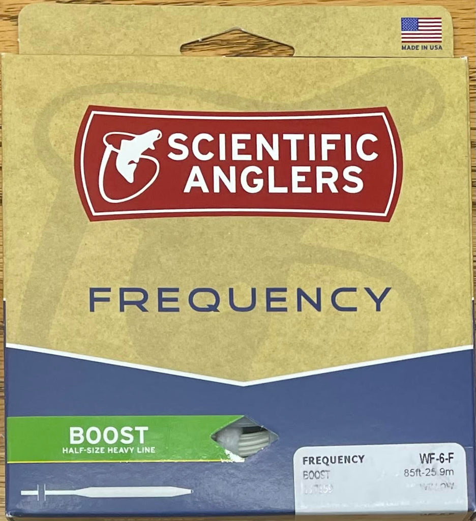 FISHING LINE - SCIENTIFIC ANGLERS FREQUENCY BOOST HALF-SIZE HEAVY