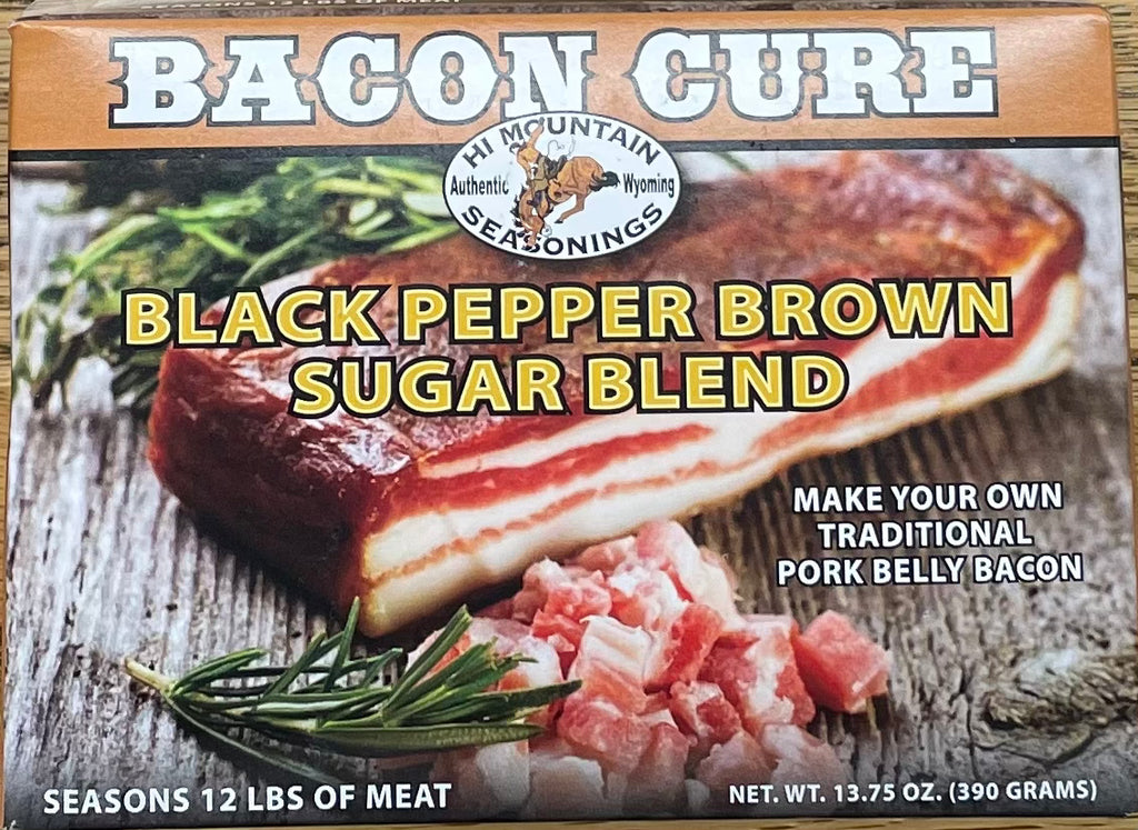 HI MOUNTAIN - BACON CURE Black Pepper Brown Sugar Blend